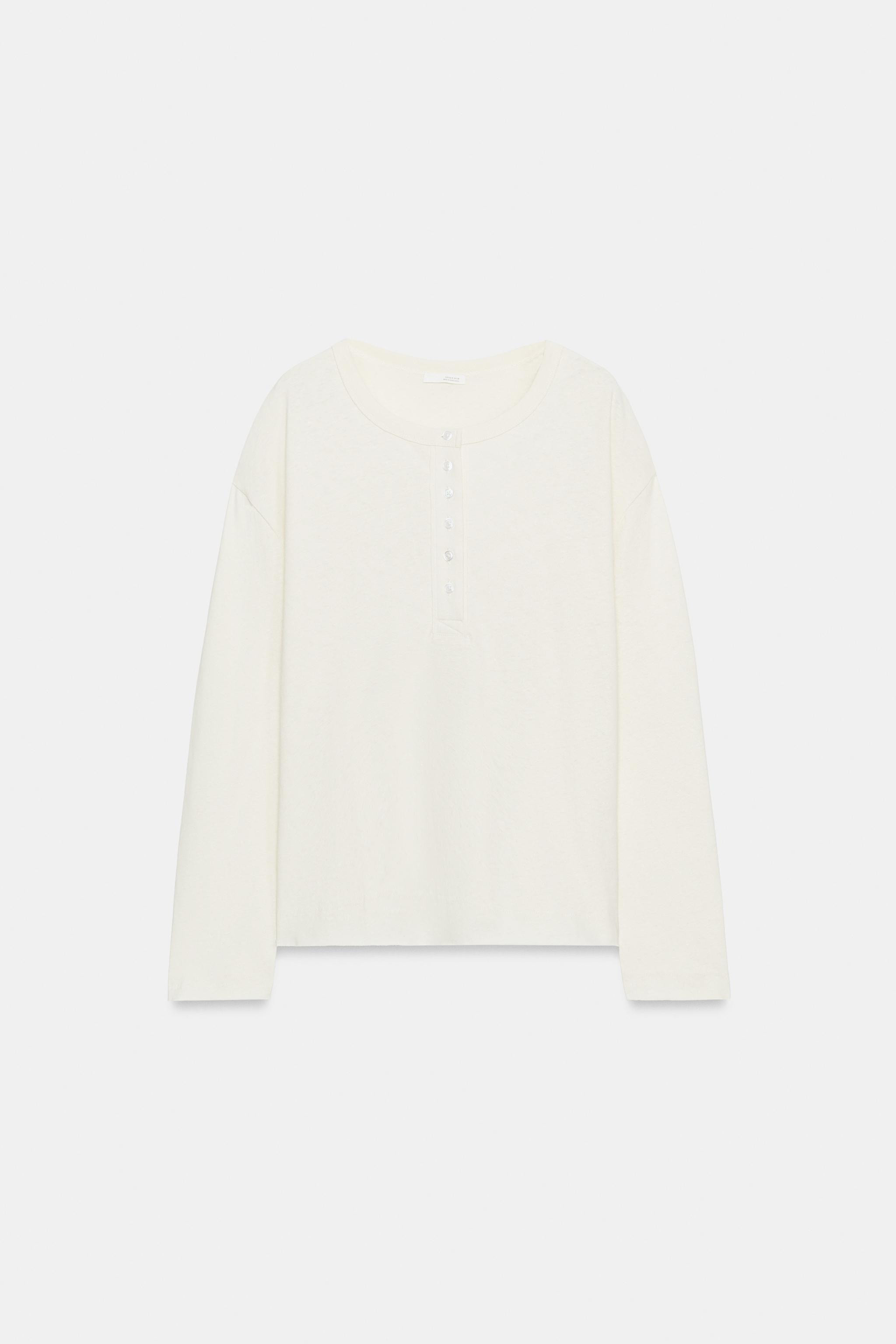 RUSTIC HENLEY T-SHIRT | Zara UK