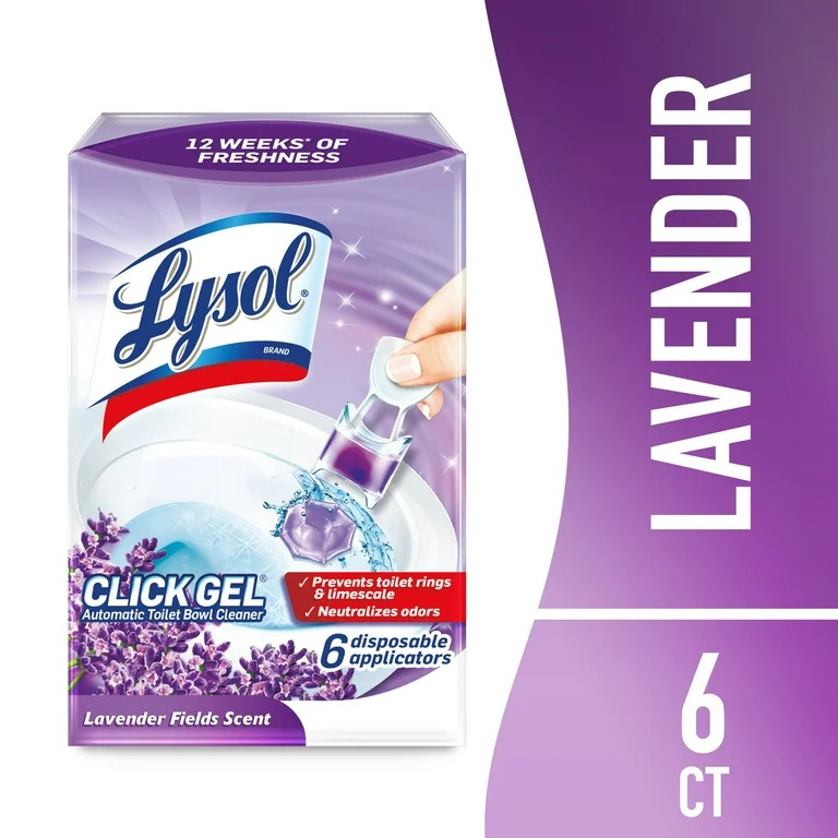 Lysol Click Gel Limpiador Automático de Inodoros, Limpiador de Inodoros en Gel, para Limpiar y R... | Walmart (US)