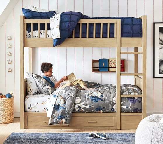 Vintage Baseball Organic Sheet Set & Pillowcases | Pottery Barn Kids