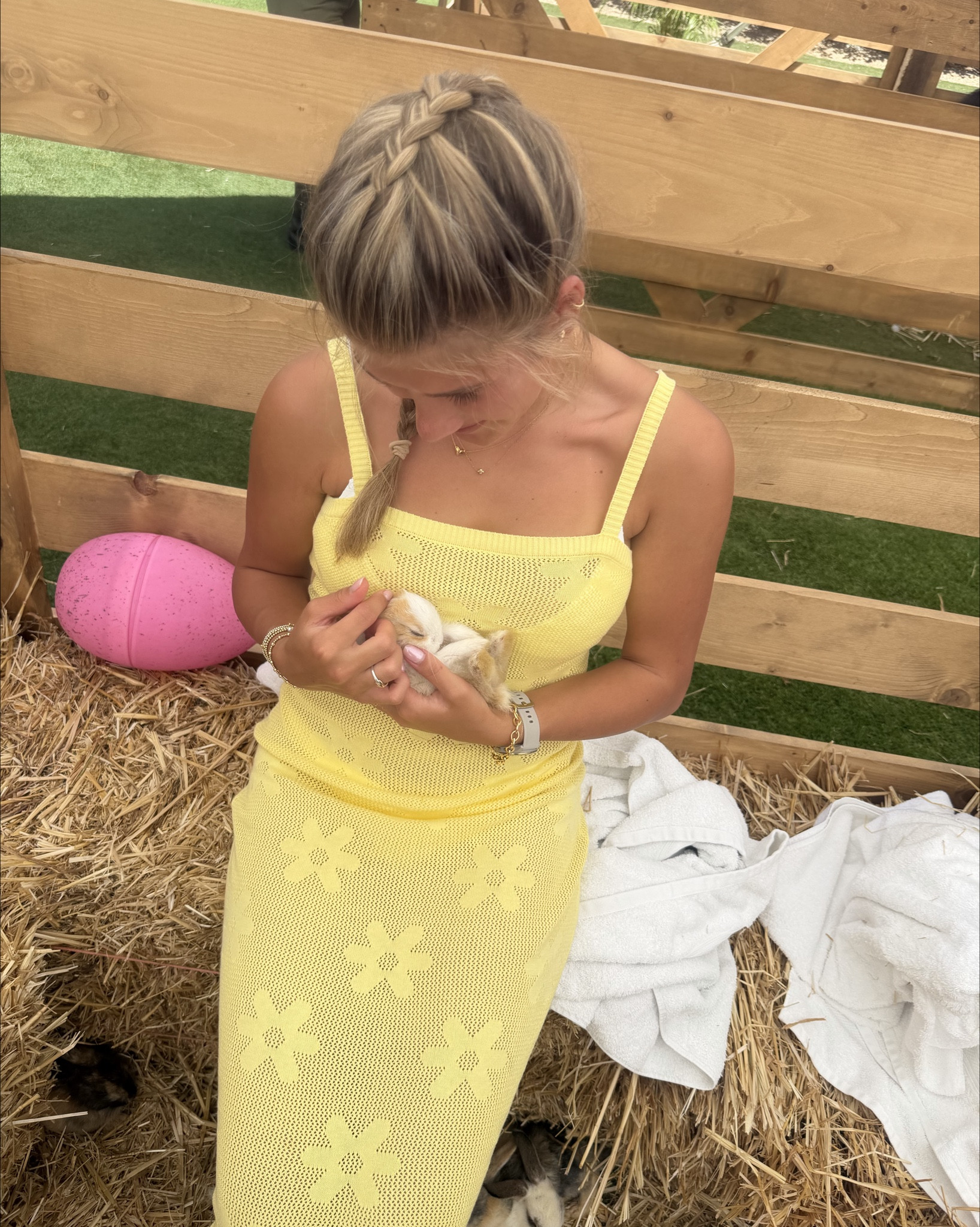 A favorite Beach Riot swimsuit cover up! (Bunny not included 😉) 
#LTKbeach #LTKsummer

#LTKSeasonal