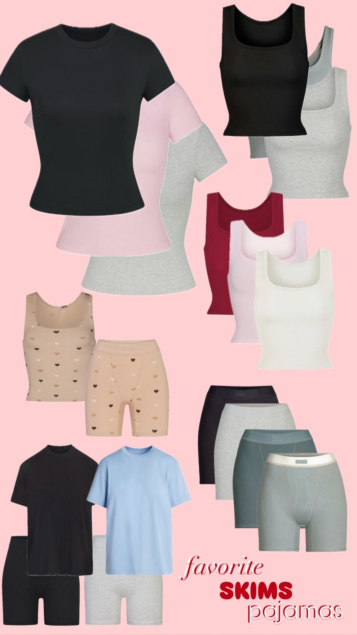 My favorite skims pajamas. I don’t like baggy pajamas. These cotton sets are so soft and snug. Also great for sensitive pregnancy skin. ￼

#LTKdayinmylife #LTKHome #LTKmomlife