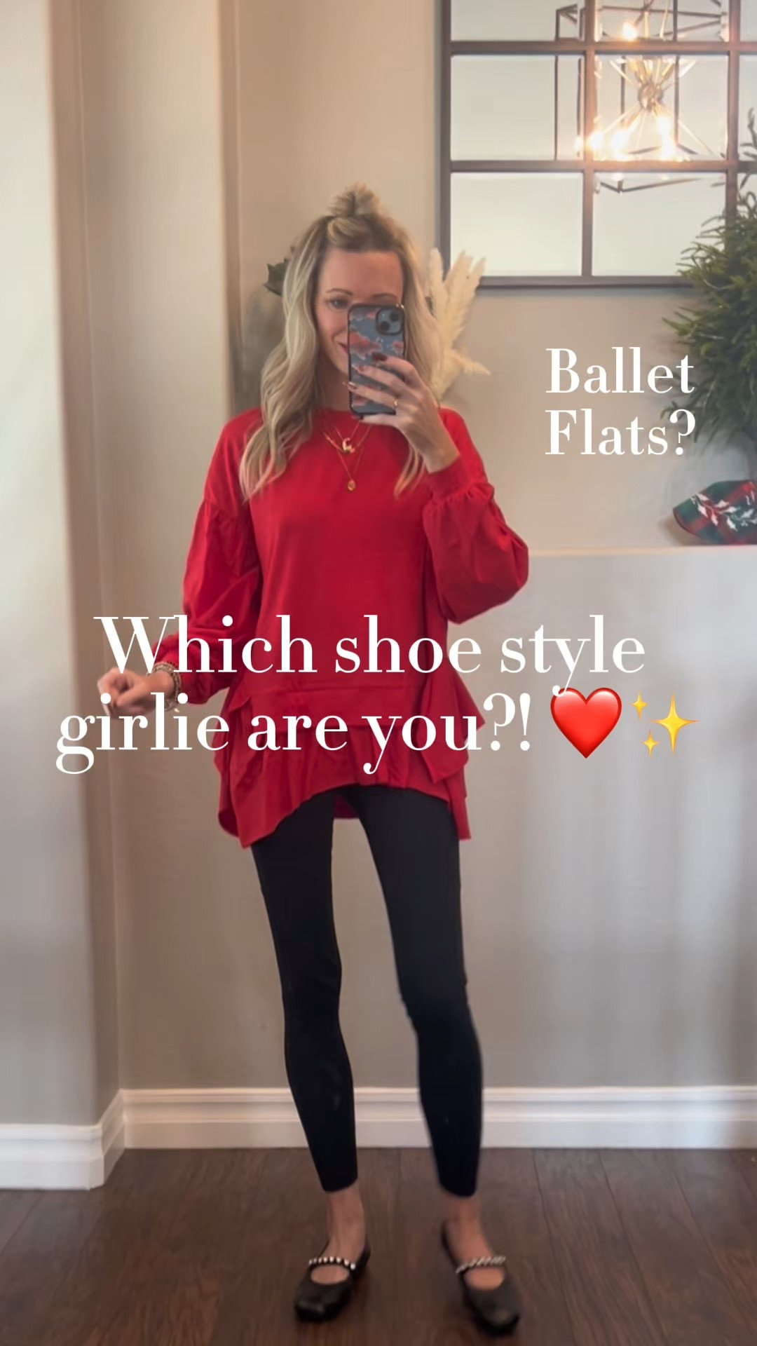 Love this top for the holidays! Easy to style! 

#LTKootd #LTKHoliday #LTKFindsUnder50