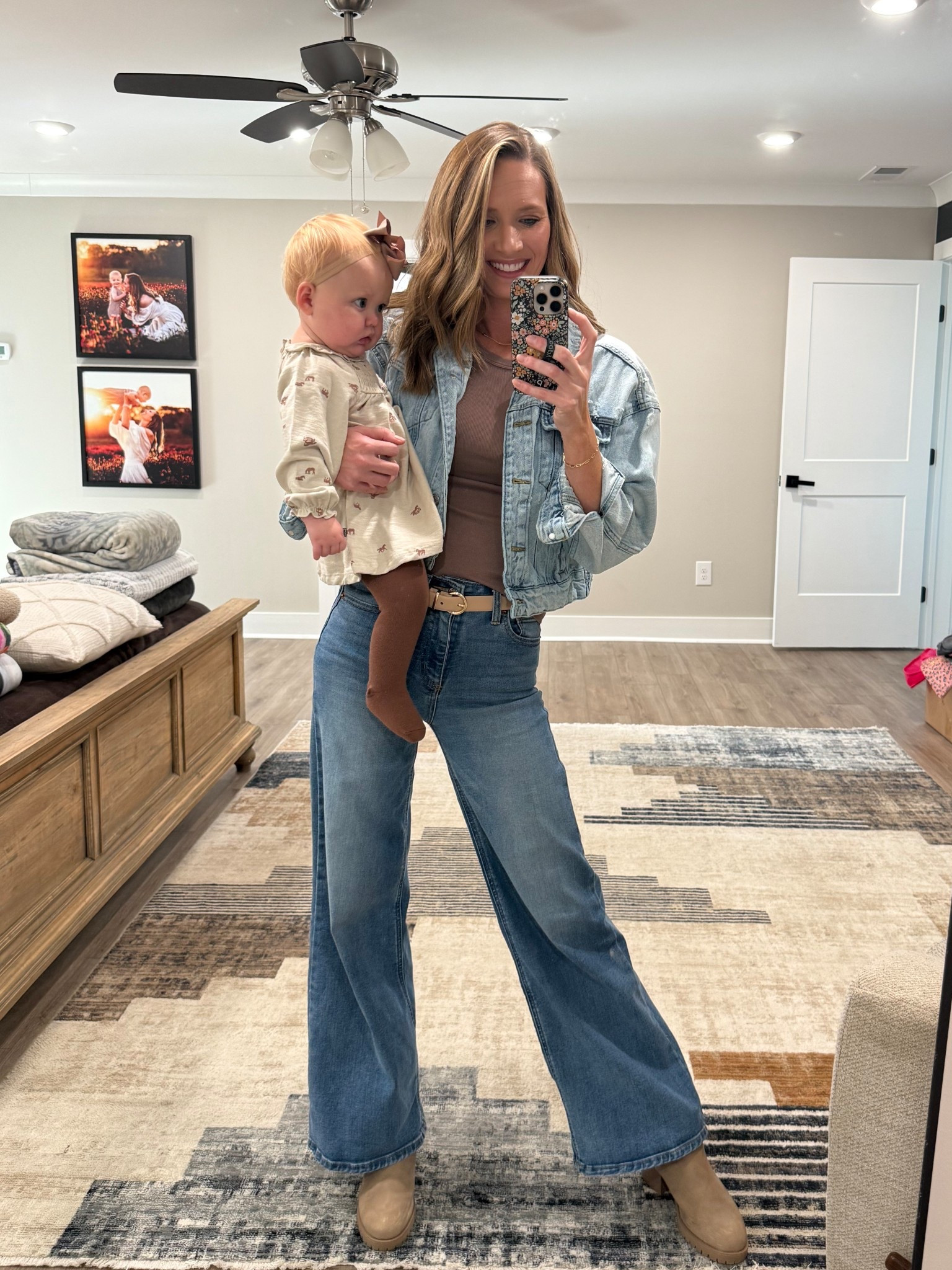 Church #ootd 🩵 

#LTKFindsUnder100 #LTKootd #LTKmomlife