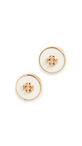 Tory Burch Women's Kira Enamel Circle Stud Earrings | Amazon (US)