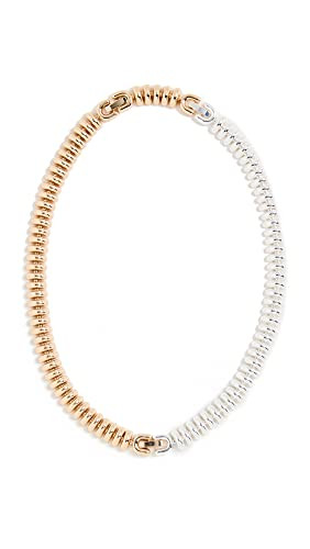 JENNY BIRD Women's Sofia Choker, Two-Tone, Gold, Silver, One Size | Amazon (US)