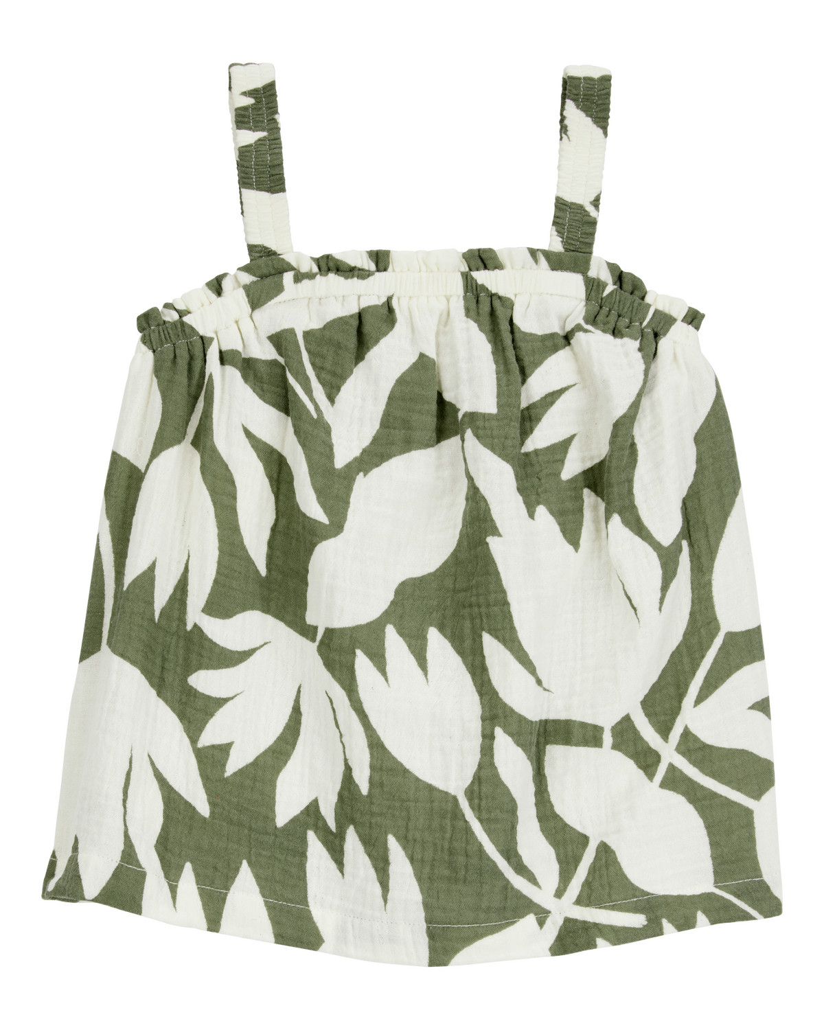 Toddler Tropical Floral Sleeveless Tank - Green - Carter's | Carter's | Carter's Inc