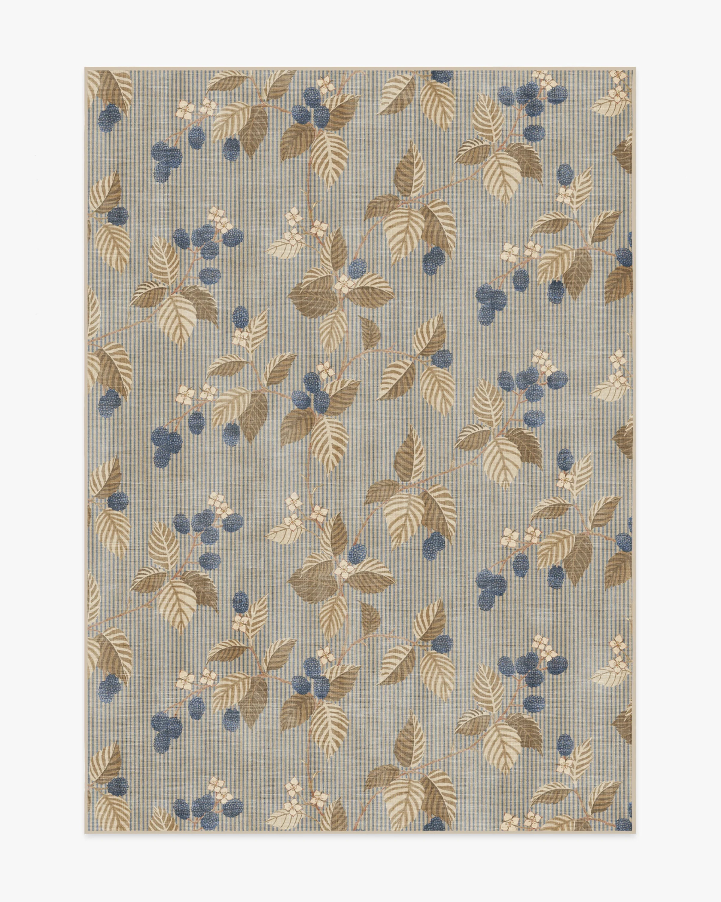 Rubus Azure & Fawn Rug by Sanderson | Ruggable US | Ruggable