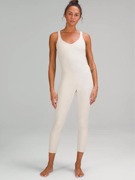 Obsessed with this new cream #lululemon align jumpsuit! 

#LTKfit #LTKstyletip #LTKunder100