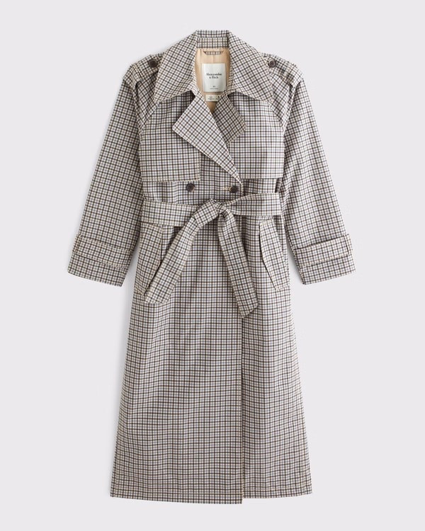 A&F Carrie Long Trench Coat

#LTKootd