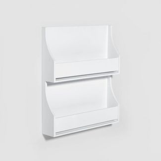 2 Tier Book Shelf White - Pillowfort™ | Target