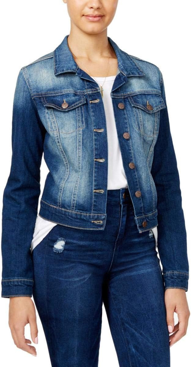 Jessica Simpson Womens Plus Denim Stretch Denim Jacket | Amazon (US)