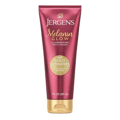 Jergens Natural Glow Melanin Glow Body Lotion - Gold - 7 fl oz | Target