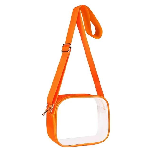 XMMSWDLA Clear Crossbody Bag,Clear Bag ,Clear Pack for Concerts Sports Events Festivals Clear Pur... | Walmart (US)