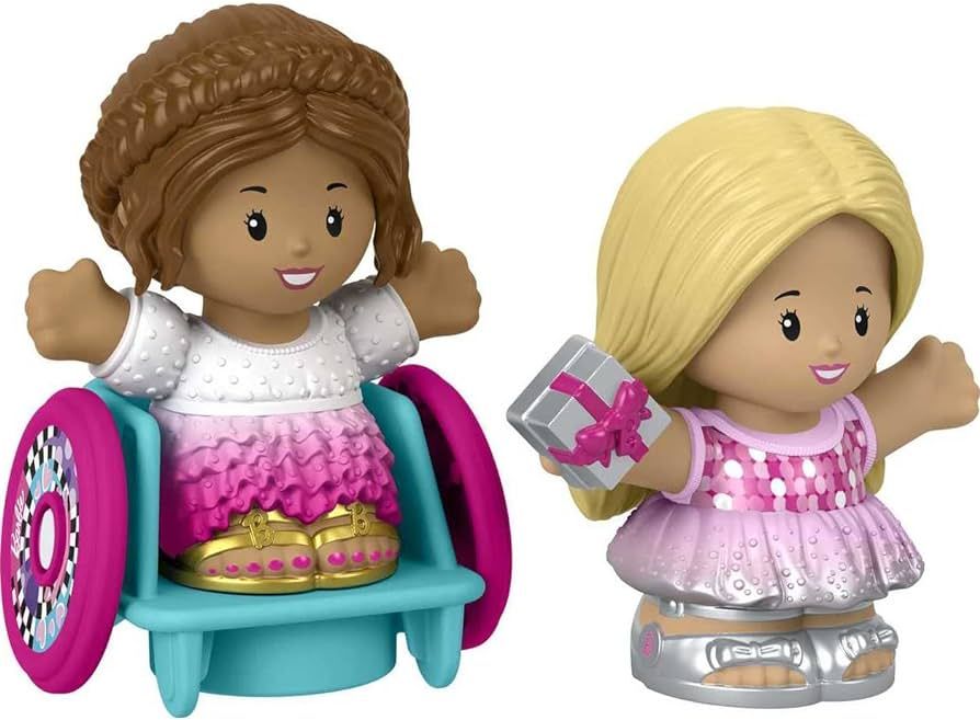 Fisher-Price Little People Barbie Toddler Toys Party Figure Pack, 2 Characters for Pretend Play A... | Amazon (US)
