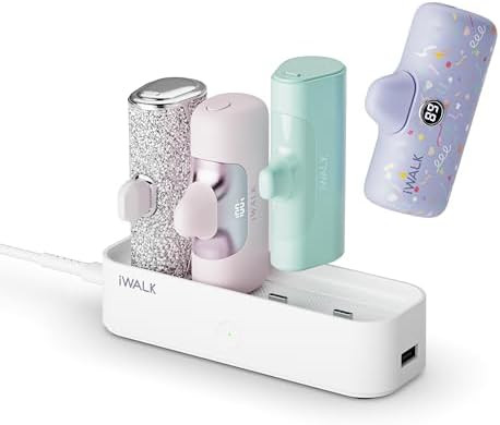 iWALK Charger Station for Portable Charger 4500mAh, 4800mAh, 5000mAh Power Bank for iPhone Chargi... | Amazon (US)