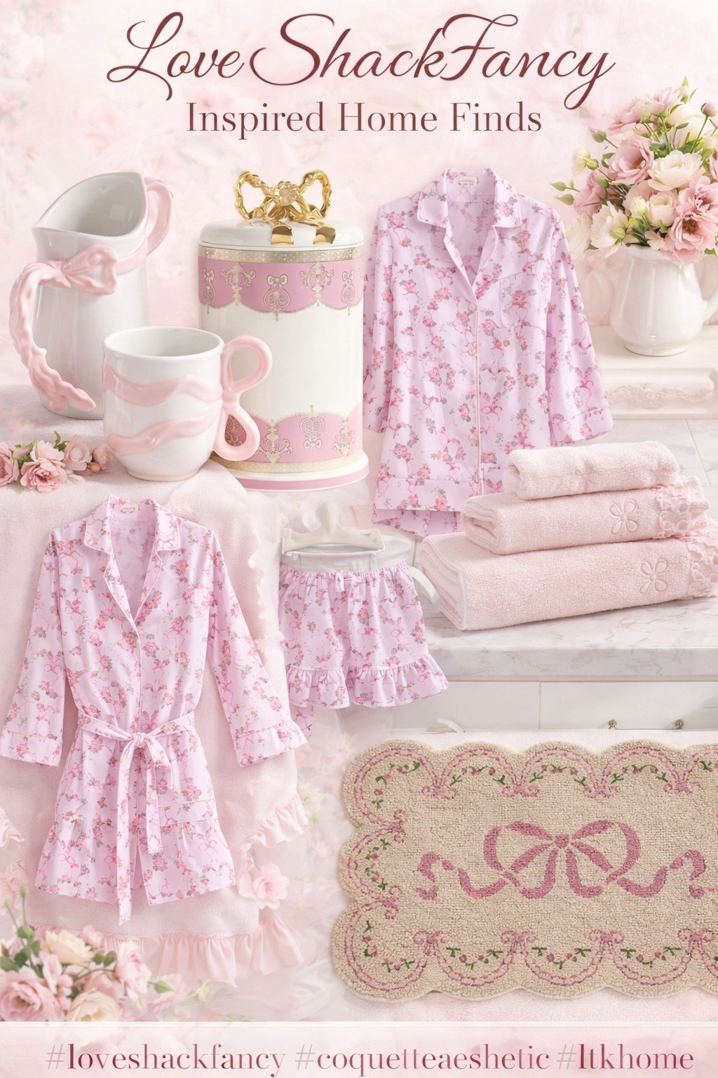 If you love the LoveShackFancy aesthetic… you need these 🎀

The cutest bow mugs, romantic pajamas, and the sweetest pink home pieces. I rounded up my favorite finds and linked everything in my LTK.

#LoveShackFancyInspired #CoquetteHome #LTKFinds

#LTKSeasonal #LTKHome #LTKselfcare
