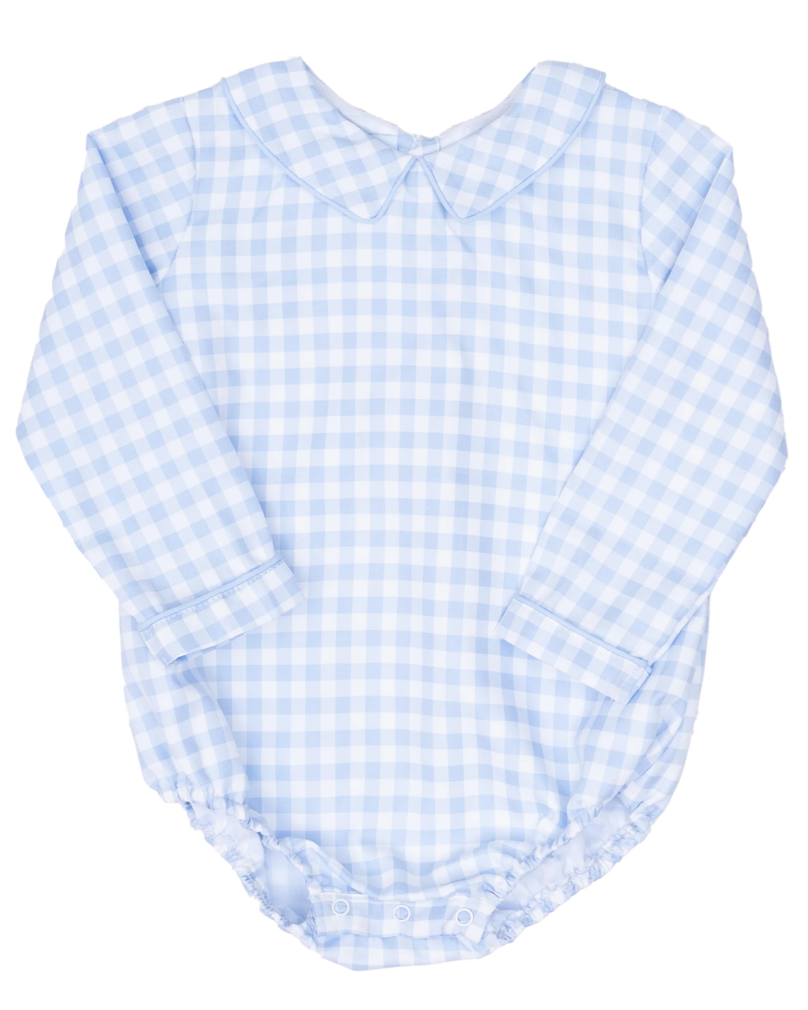 Phillip Blue Windowpane Bubble | The Oaks Apparel Company