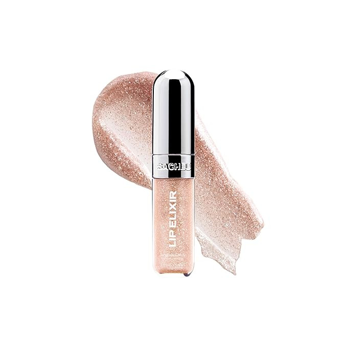 Sacheu Lip Elixir Nourishing and Hydrating Lipgloss — Moisturizing Plumping Lip Gloss Enriched ... | Amazon (US)