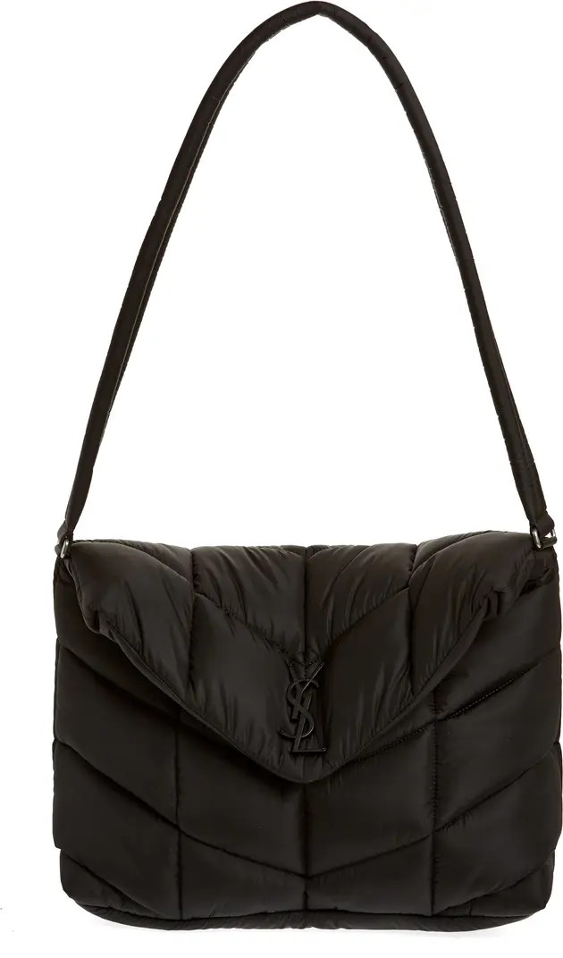 Medium Puffer ECONYL® Regenerated Nylon Messenger Bag | Nordstrom