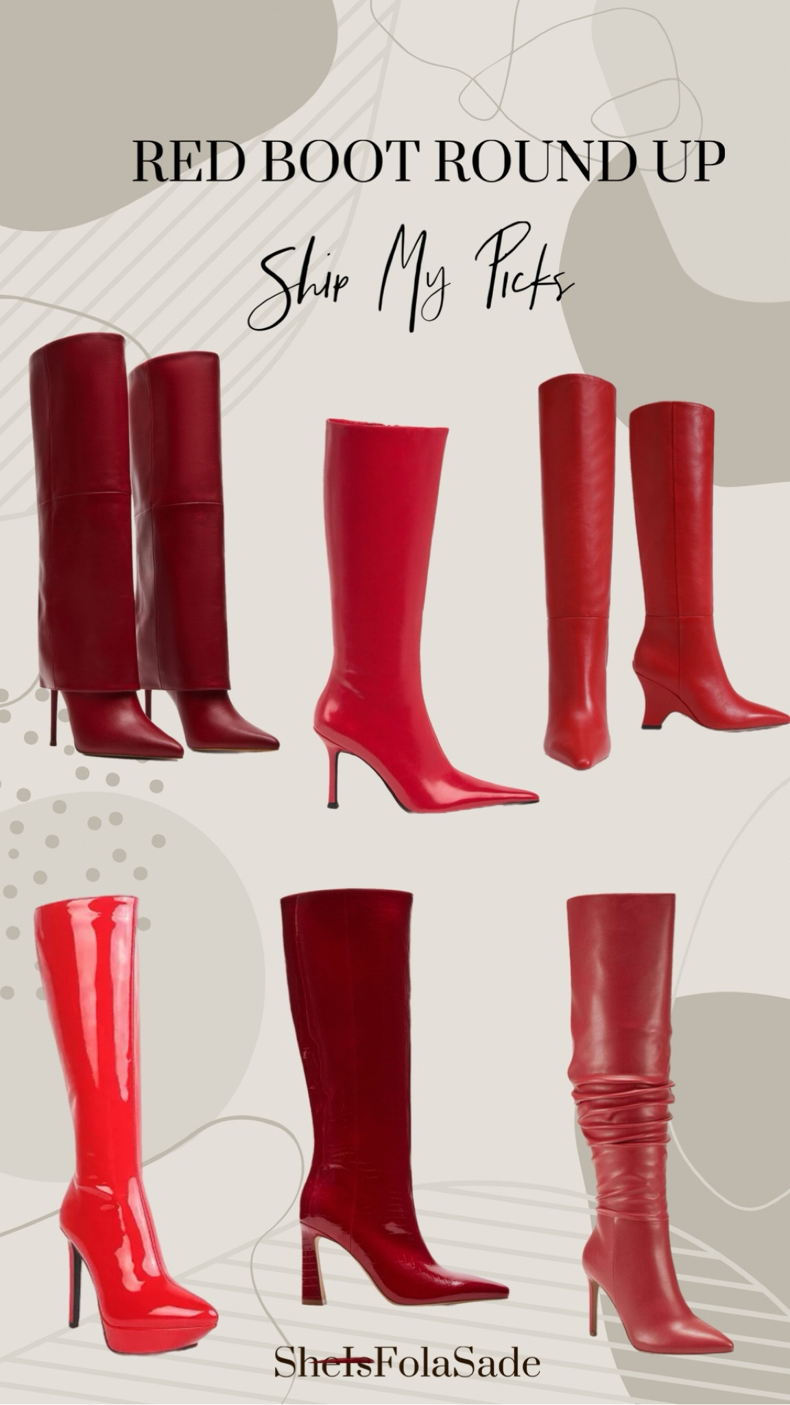 Recently purchased some red boots. And my girls over on YouTube went crazy over them so I thought I’d share a couple pairs I’m loving right now. 

#LTKSeasonal #LTKsalealert #LTKGiftGuide