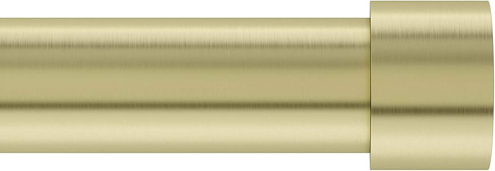Umbra 245977-104 Cappa 1-Inch Curtain Rod, Includes 2 Matching Finials, Brackets & Hardware, 120 ... | Amazon (US)