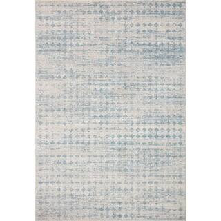 Kamala Sky/Dove 5'-3" x 7'-9" Transitional Area Rug | The Home Depot