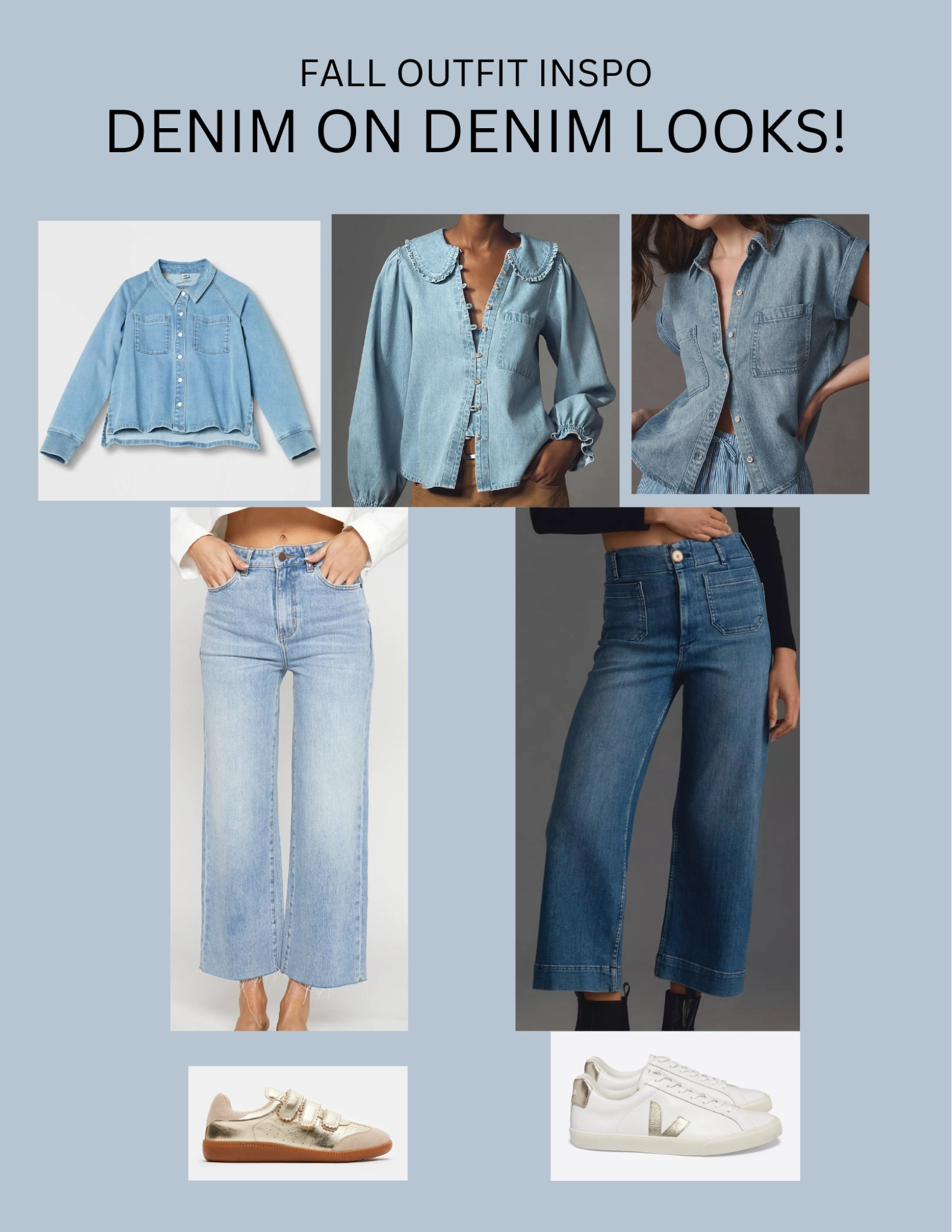 LOVE a good denim on denim! 

#LTKFindsUnder100 #LTKStyleTip #LTKSaleAlert