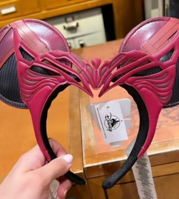 2022 Headband Scarlet Witch Ears Collection Wanda Disney Parks Marvel Comics | eBay US