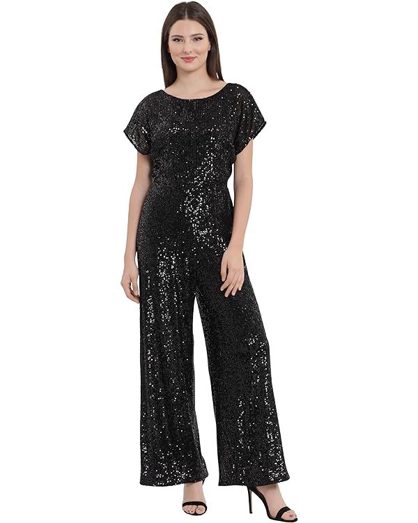 Maggy London womens Wide Neck Jumpsuit | Amazon (US)