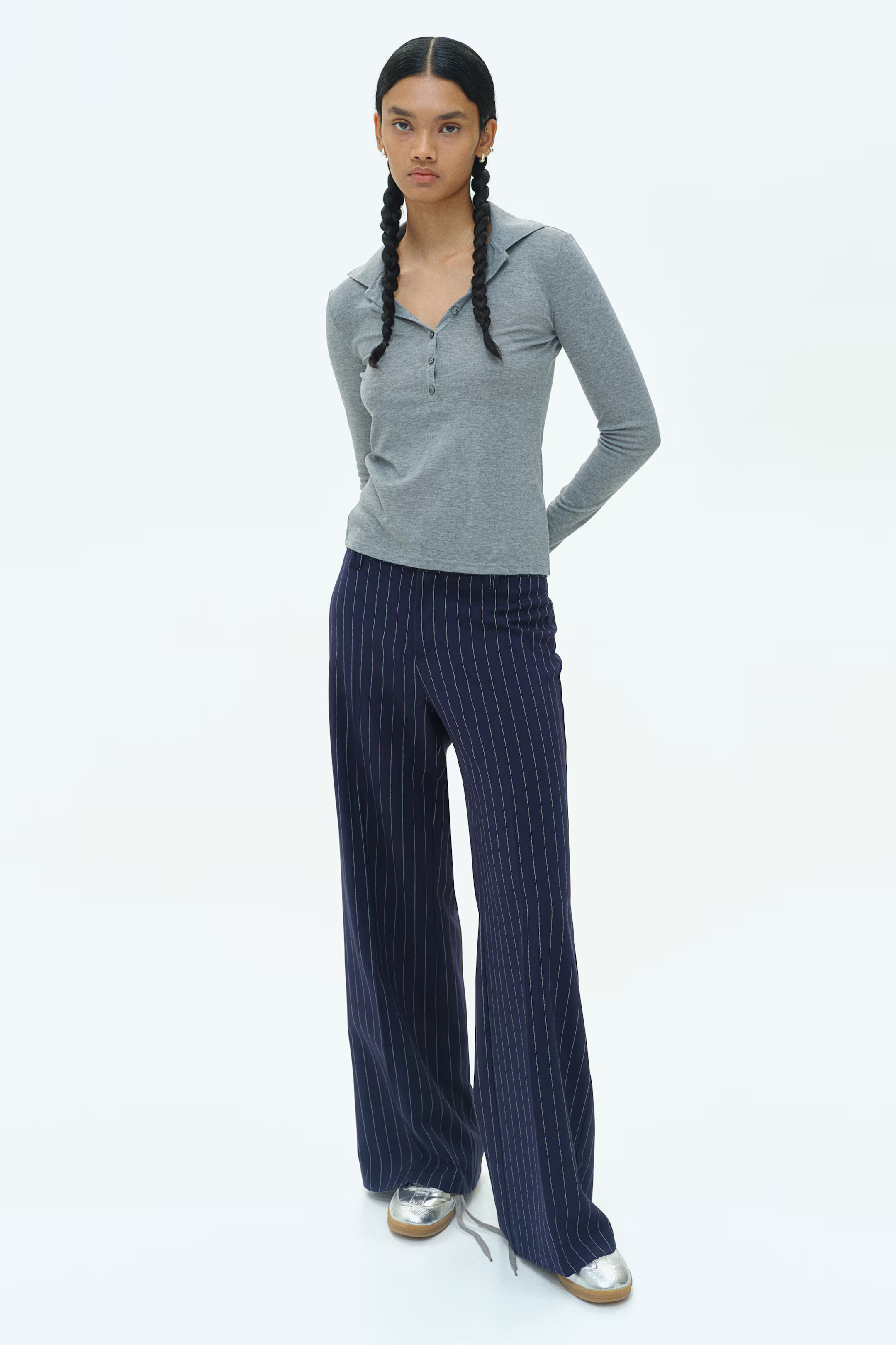 Wide-leg Dress Pants | H&M (US + CA)