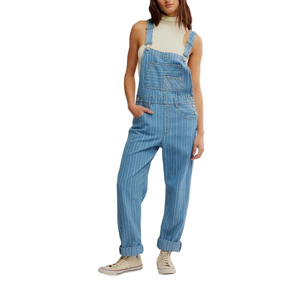 Women's Free People We The Free Ziggy Striped bibs-coveralls | Scheels