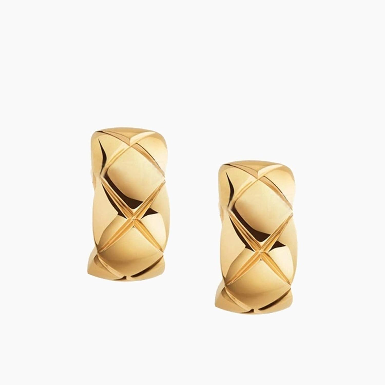 Jewelry Earrings TemperamentSmall Fragrant Style Diamond Earrings High-end European and American Cold Wind Earrings Earrings (Size:S) | Amazon (US)