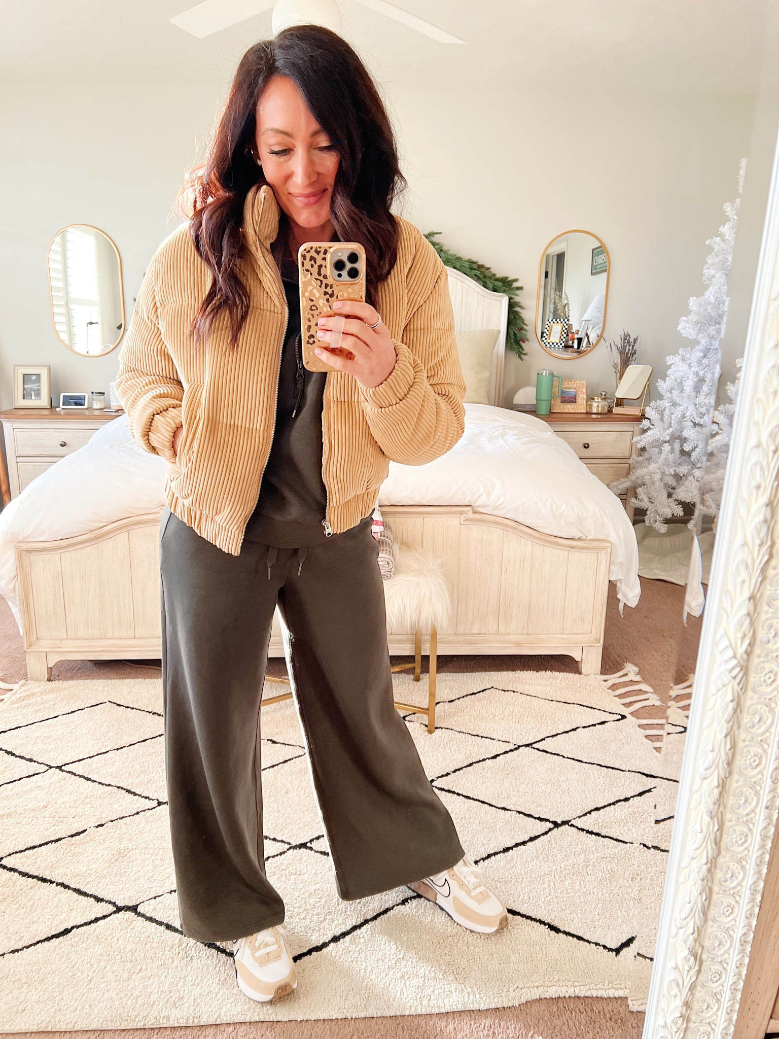 • small jacket - tts
• medium top & medium PETITE pants (I’m 5’4 and code ASHXSPANX always works for 10% off anything on the Spanx site)
• Nikes are true to size 

#LTKstyletip #LTKsalealert #LTKunder100