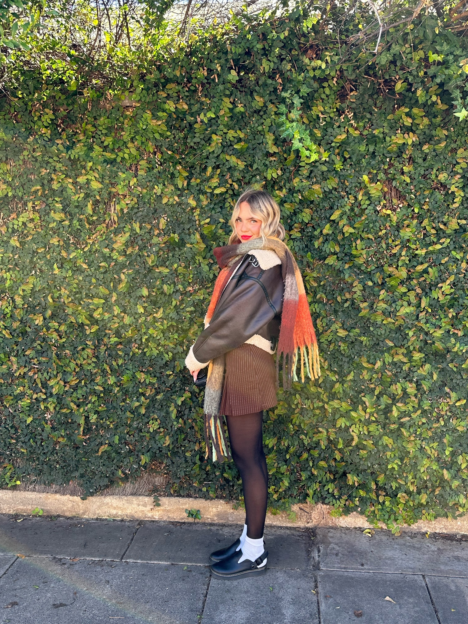 Fall transition outfits! Stockings & mini skirt combo 🤎🍂

#LTKHoliday #LTKtravel #LTKSeasonal