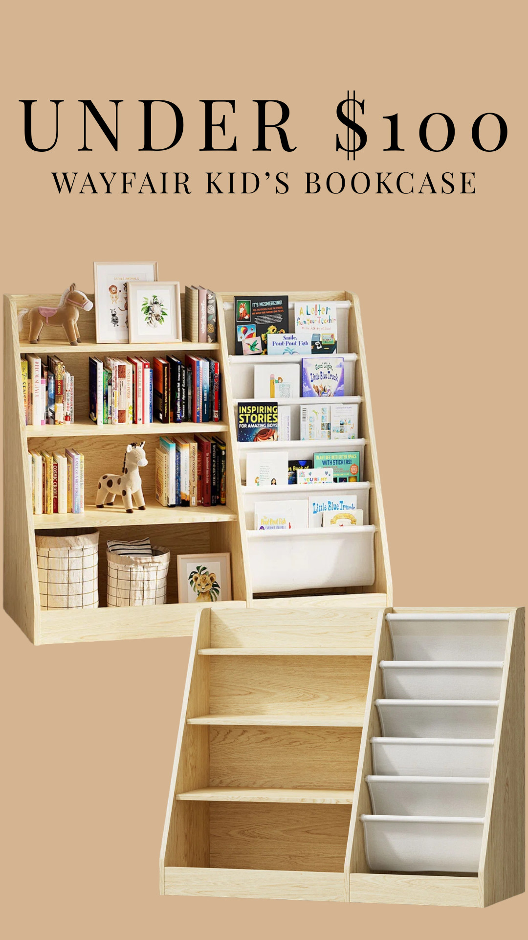 The perfect storage addition to your kid's room!

furniture, home decor, interior design #Wayfair 

 #LTKHome #LTKSaleAlert