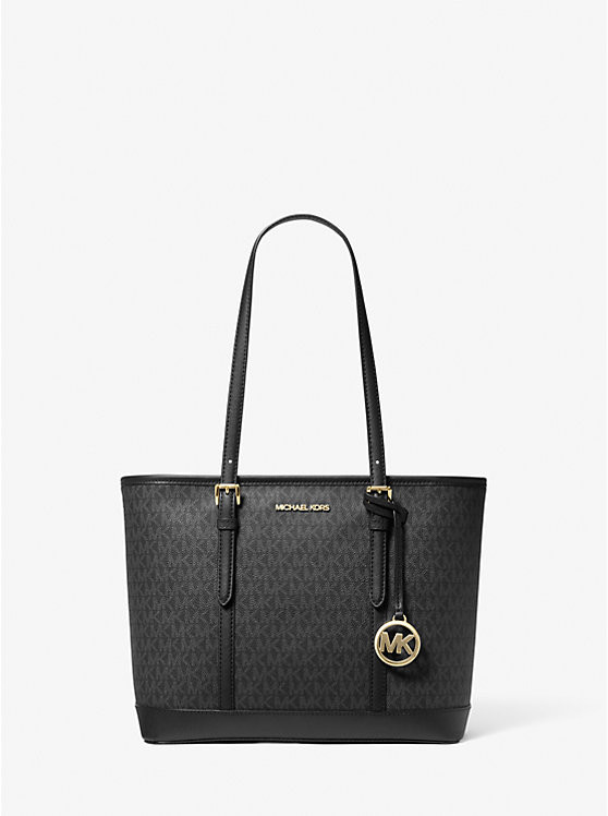 Jet Set Travel Small Logo Top-Zip Tote Bag | Michael Kors CA
