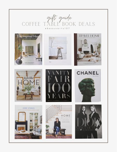 Great deals on these beautiful coffee table books!

#LTKhome #LTKsalealert #LTKGiftGuide