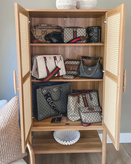 Handbag storage cabinet on sale. So many uses for this fabulous piece of furniture!! 
Most worn Gucci handbags
#ltkstyletip


#LTKhome #LTKfamily #LTKsalealert