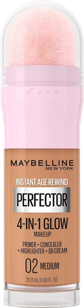 Maybelline New York Instant Age Rewind Instant Perfector 4 em 1 maquiagem brilhante, média | Amazon (BR)