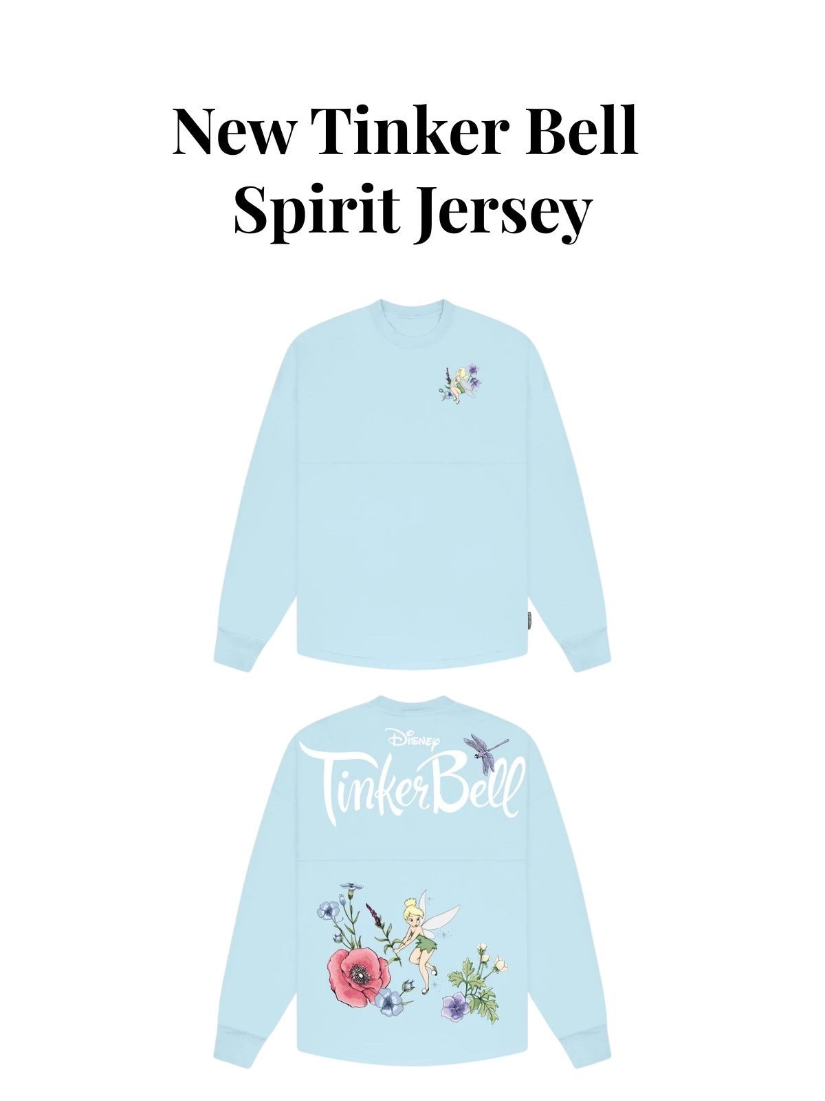 New Tinker Bell Spirit Jersey

#LTKTravel