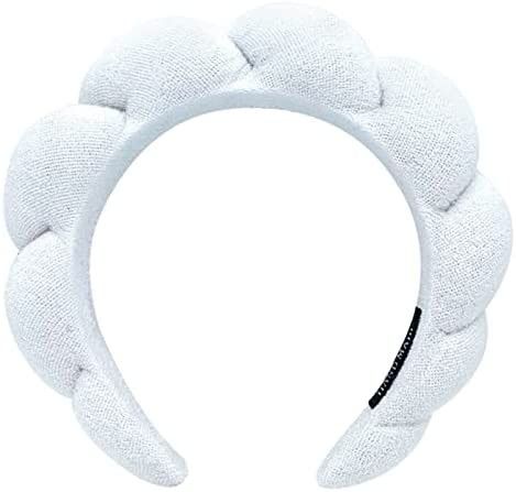 ALNILK Makeup Headband Spa Headbands for Women,Sponge & Terry Towel Cloth Fabric Head Band for Sk... | Amazon (US)