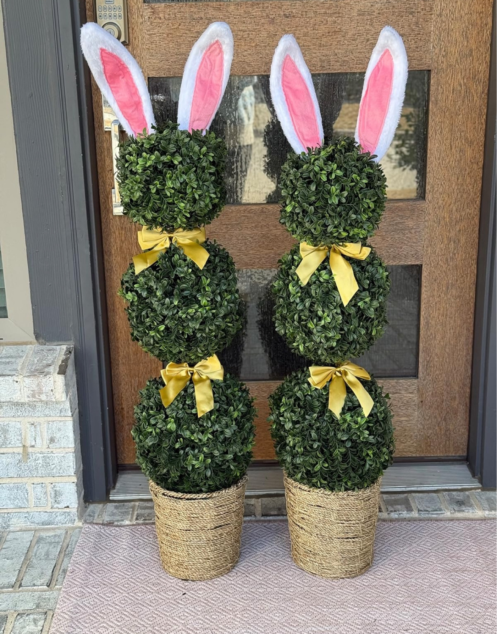 DIY Bunny topiary!! 🐰 

Seasonal, Easter, front step, door, greenery, spring, Amazon, bunny ears 

#LTKHome #LTKParties #LTKSeasonal