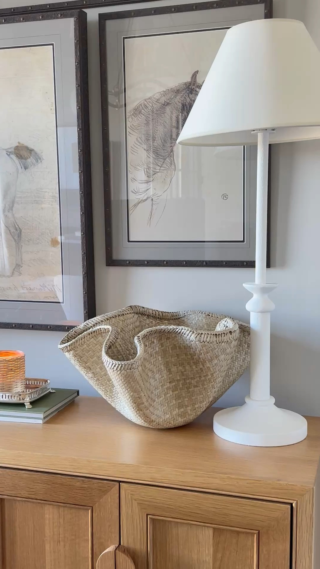 This woven candle in my office is perfect for spring & summer… 

#LTKSeasonal #LTKHome