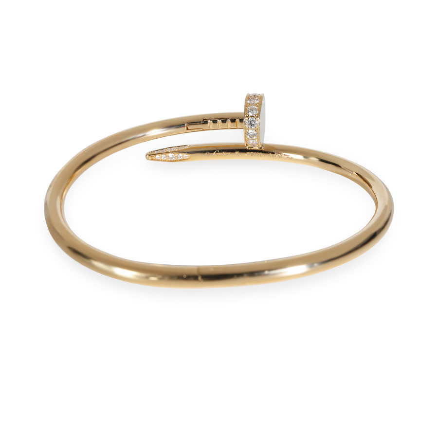 Pre-Owned Cartier Juste Un Clou Bracelet (Yellow Gold, Diamonds) | Jomashop.com & JomaDeals.com