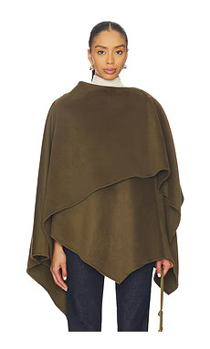 L'Academie By Marianna Kye Wool Cape in Olive from Revolve.com | Revolve Clothing (Global)