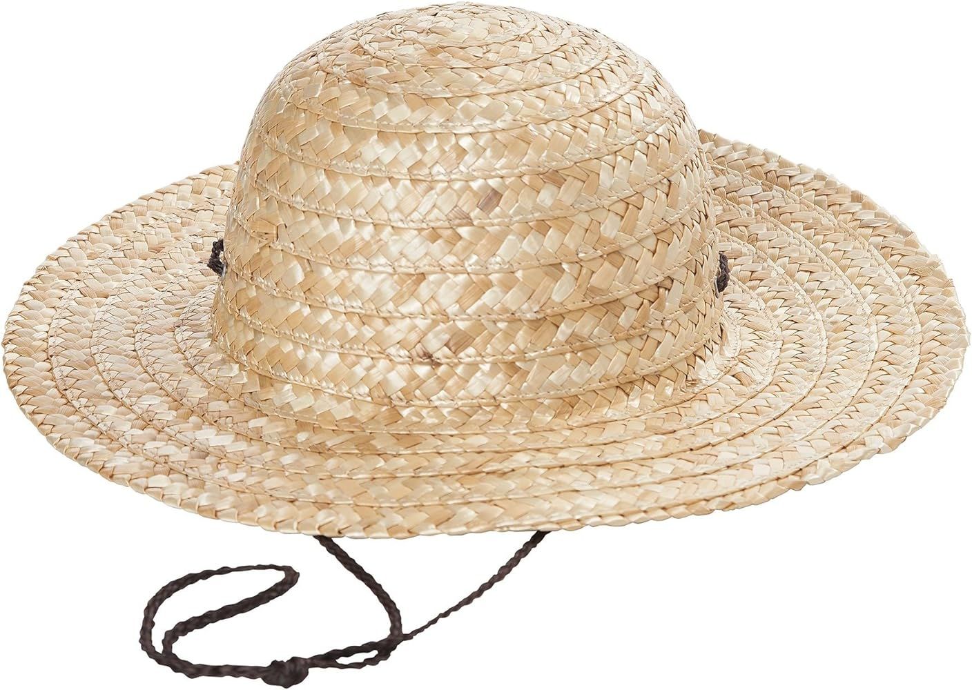 Small Straw Hat Costume Accessory | Amazon (US)