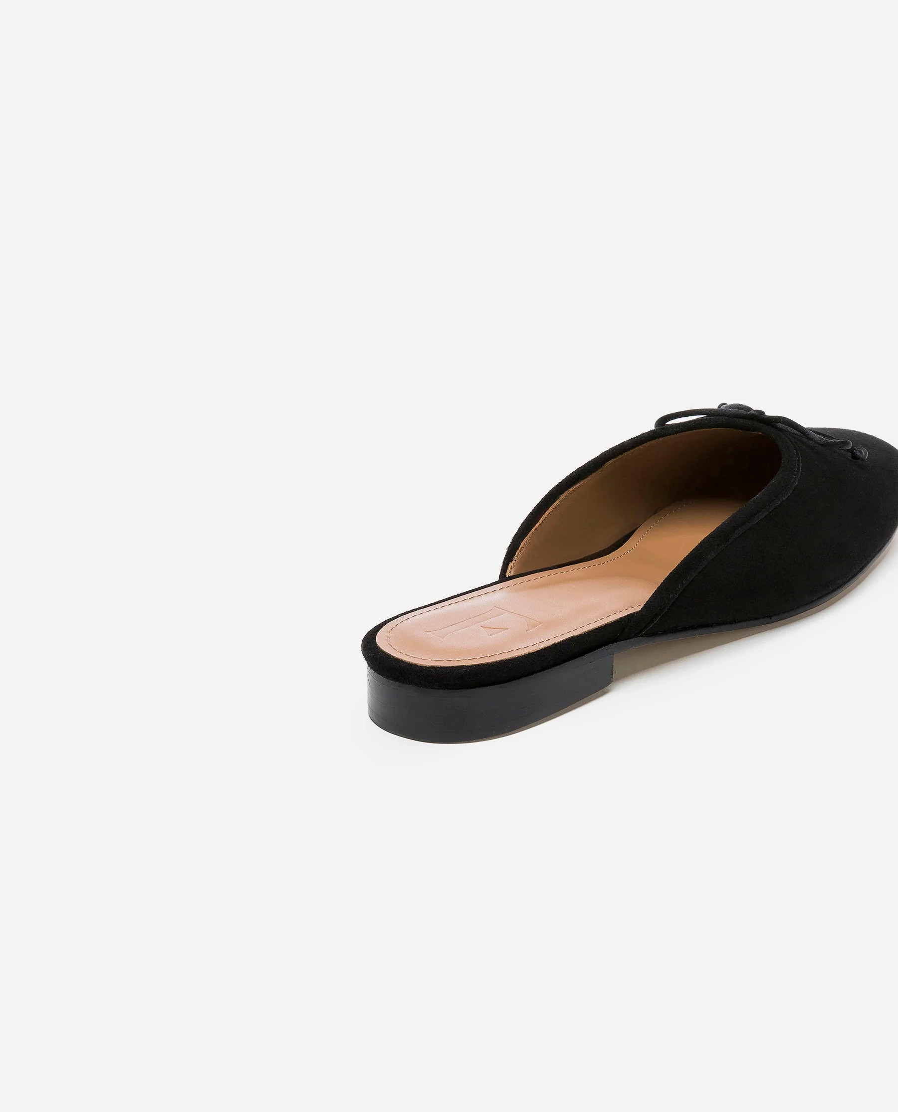 Malva Suede Black Sandal | Flattered