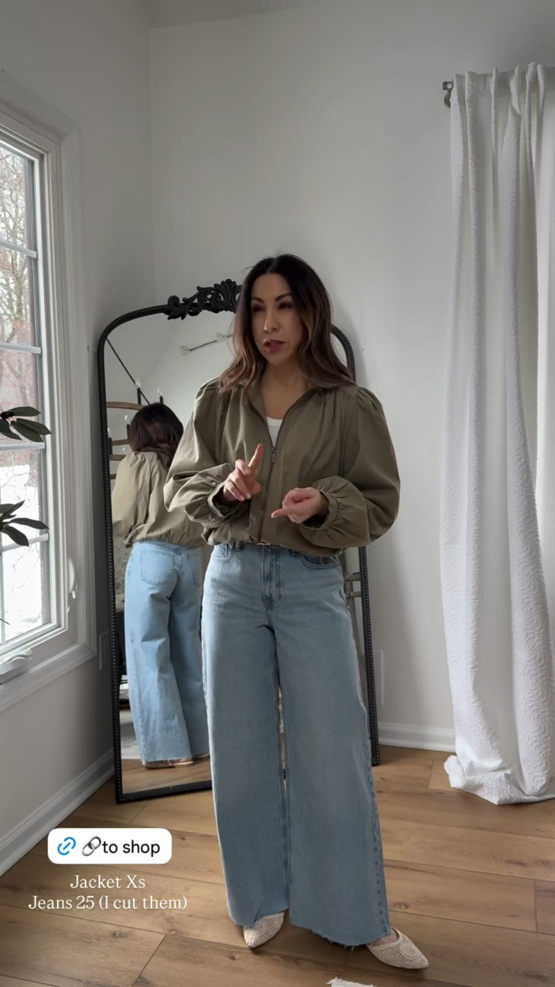 Xs spring jacket. Jeans 25. I cut them. Shoes TTS. Target style.

#LTKOver40 #LTKPetite