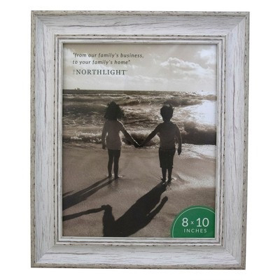 Northlight 8" x 10" Weathered Finish Photo Picture Frame - White | Target