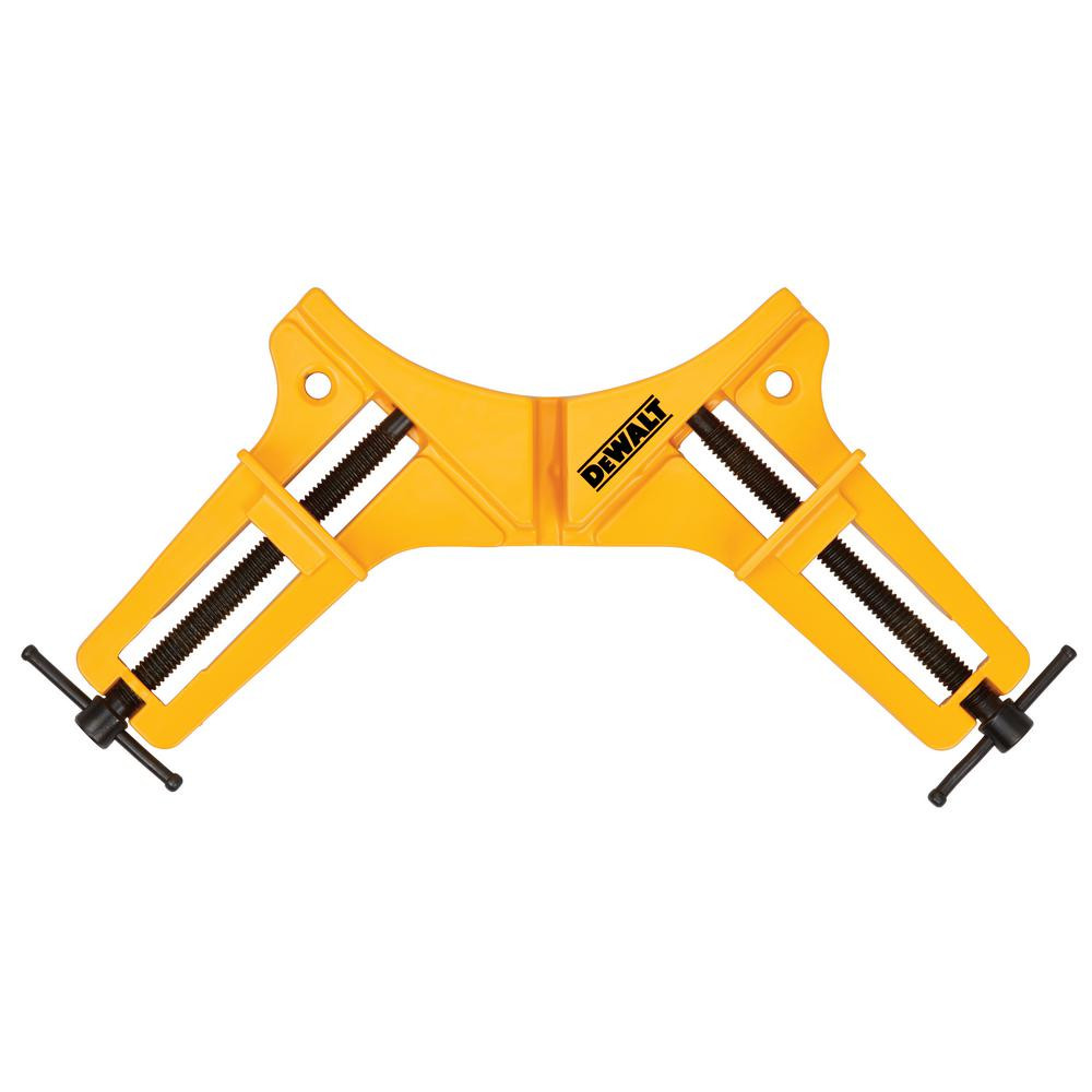 DEWALT 90° 200 lb. Corner Clamp with 3 in. Jaw Opening | The Home Depot